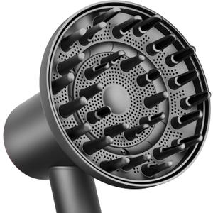 6-Inch Diffuser Attachment for Dyson Hair Dryers, Curl-Enhancing Large Diffuser Compatible with Dyson Supersonic Hair Dryer Attachment, Faster Drying Defines Curls for Waves Curls Coils Hair