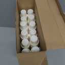 Maxcheck 1200 Pcs Paper Medicine Cups 0.5 oz Disposable Condiment Small Paper Souffle Portion Cup for Medicine Pills Samples, Medication Distribution, Food, Dessert Serving
