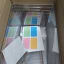 Rolheit Clear Stackable Storage Bins, Plastic Toy Organizers and Storage with Lids, Toy Bins for Kids Organizer, Storage Container for Organizing for Playroom, Toy Storage Organizer Holds Toys(6)