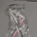 Bird Shower Perch with Suction Cup, Parrot Window Perch Stand, Parakeet Bath Wall Rack for Parrot Parakeet Conure Cockatiel, Pink