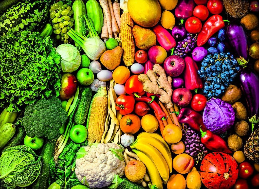 RoseArt - Kodak Premium - Rainbow Superfoods - 1500 Piece Jigsaw Puzzle for Adults