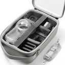 Carry Bag for Insta360 Go Ultra X5 X4 Air X3 Dive Case For Canon/Nikon/Micro SLR Len Tripod Travel Accessories with Dividers and Shoulder Strap (Only Case)