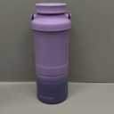 Momcozy 22oz Portable Breast Milk Cooler for Outdoor, Life Saver with 360 Total Cooling for 24 Hours, Larger Capacity Travel Breastmilk Chiller with 2pcs Baby Bottles for Breastmilk Storage (Purple)