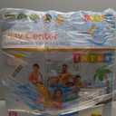 Intex 96" x 78" x 28" Inflatable Jungle Adventure Play Center Spray Kiddie Pool - Backyard Kids Water Slide, Outdoor Blow-Up Splash Pad for Toddlers