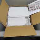 Cat Cage Indoor DIY Cat Playpen Detachable Metal Wire Kennels Indoor Enclosures DIY Cat Playpen Metal Kennel (2 Tier)