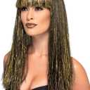 Smiffy's Women's Egyptian Goddess Wig (Black)