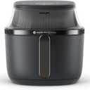 Philips Airfryer 3000 Series - Premium 6.5qt Airfryer with Window, RapidAir Plus Technology, 16 Ways to Cook, 90% Less Fat, Easy to Clean, Touchscreen, Energy Saving (NA330/00), 6.5 Quarts