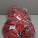 MIULEE Velvet Curtains 108 inches Long - Luxury Blackout Curtains for Bedroom Living Room Thermal Insulated Super Soft Window Drapes Rod Pocket & Back Tab Christmas Decor, Red, 2 Panels