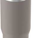 Oggi 30oz Vacuum Insulated Tumbler with Lid & Top Carry Handle  Stainless Steel Coffee Thermos, Travel Mug, Fits Cup Holders, Sweatproof, for Hot or Cold Drinks, Insulated Mug for Adults, Taupe