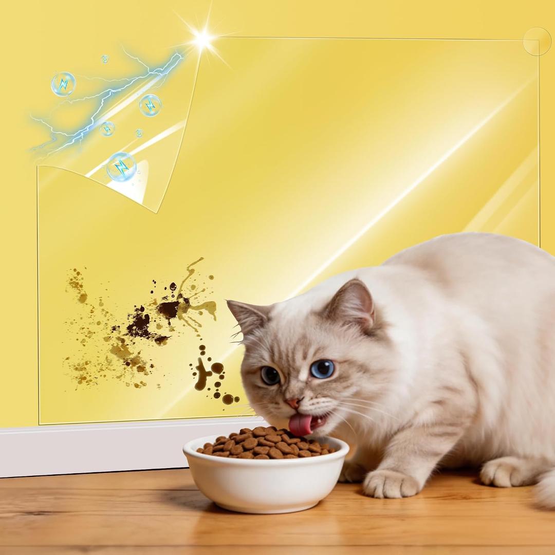 Clear Wall Protector Electrostatic Wall Protector Film 23.6inX6.6ft, 23.6"W x 79.2"L