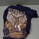 Oversized Rock Band T-Shirt Women Country Music Shirt Tops Nashville Music City Tshirt Vintage Guitar Wings Graphic Tees (Small, Navy Blue)