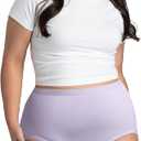 Fruit of the Loom Women's Plus Size Underwear Briefs, Fit for Me, Designed to Fit Your Curves