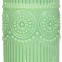 Tablecraft Sugar Shaker with Stainless Steel Top, 3.0625" x 5.75", Green