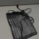 Aiicioo Reptile Heating Pad - Hermit Crab Heater Heat Mat for Reptiles Snake Lizard Terrarium 16 Watt (8" X 12"(16W))