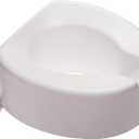 SP Ableware Maddak Tall-Ette 6-Inch Elongated Elevated Toilet Seat (725831006), white