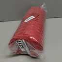 Exclusivo Mezcla Twin Size Knit Blanket with Fringes for Bed, Reversible Super Soft and Warm Woven Throw for Summer, Home Decor, 60"x80", Red