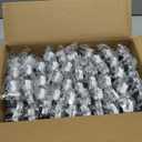 (50 Pack) CML Decorator Wall Light Switch, Single Pole Switch, 15A 120/277V, White