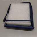 Vizvera for Samsung Galaxy Z Flip 7 Case with Hinge Protection, Built-in Screen Protector Shockproof All-Inclusive Phone Cover for Z Flip 7-Blue