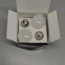 4 Pack R14 LED Bulb 4W E26 Base Mini Reflector Floodlight Light Bulb Dimmable 5000K Daylight - 40W Equivalent - Mini Light Bulbs, Short Light Bulbs, Curio Cabinet Light Bulb, R14 Bulb Flood Light (5000k - Cool White)