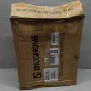 Snughome Rustic Corner Shelf Stand for Desktop, 4 Tier Corner Storage Plant Shelf, Freestanding Corner Shelf Display Rack, Multi-Unit Organizer for Living Room, Home Office, Small SpaceRustic Brown