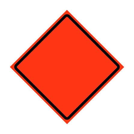 Roll-Up Sign Overlay-Mesh Nonreflective-Blank