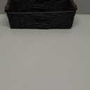 Black Toilet Tank Basket, Back of Toilet Bathroom Storage