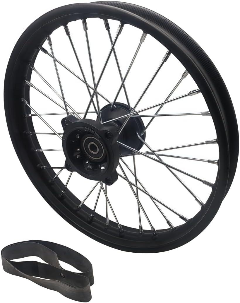 14" Front Wheel Rim for 110cc 125cc Dirt Bike tao TTR SSR CRF Apollo 12mm Axle