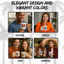 Goldfish Ceramic Coffee Mug 11oz Carp Fancy Fin - Tea Coffee Mug with Comfortable Grip - Unique Animal Gift Cup for Office or Home - Vibrant Long-Lasting Print ID44991