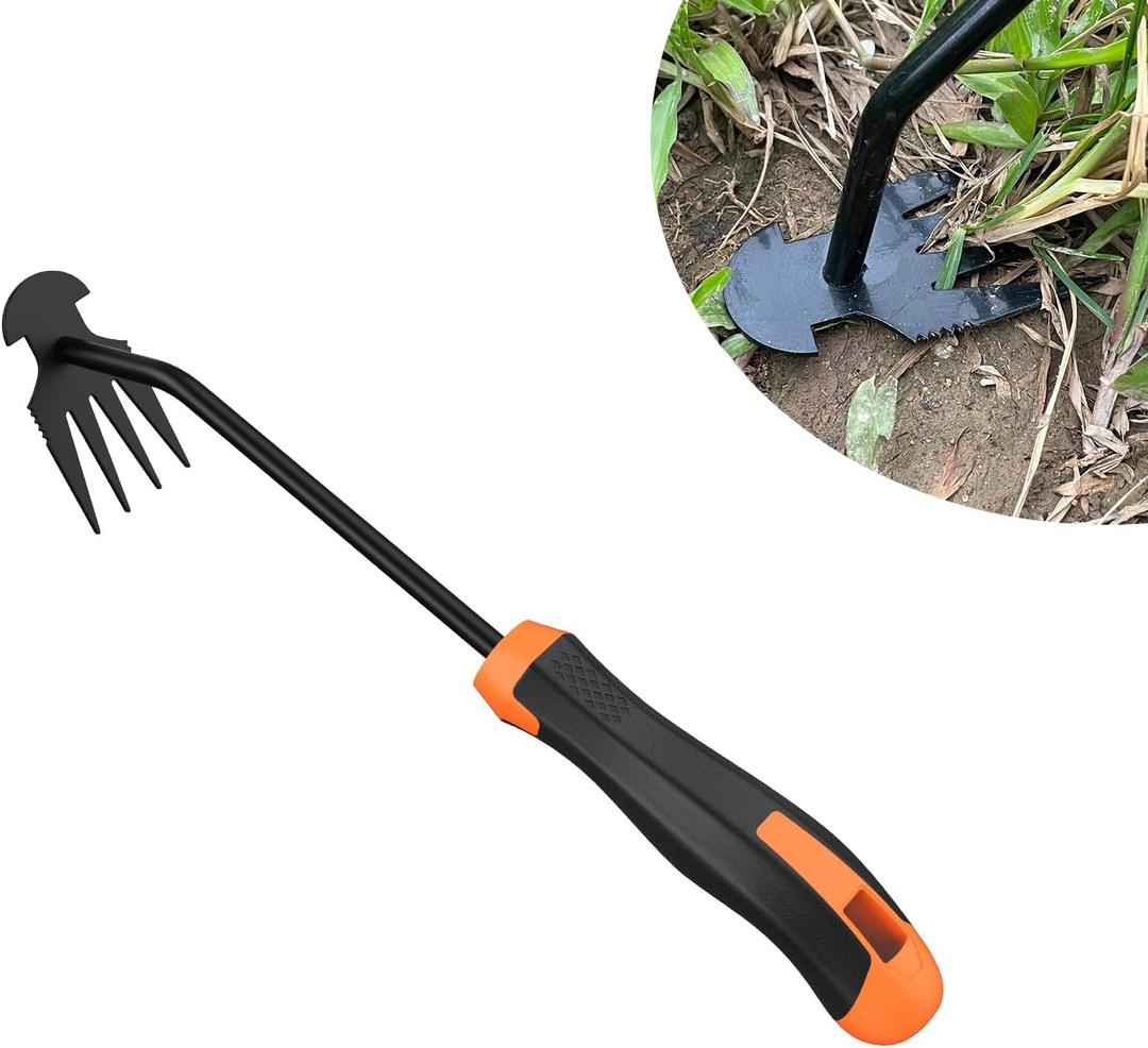 Weed Puller Tool,Portable Garden Hand Tool for Weed Removal,2024 New Garden Weeder Tool Stainless Steel Hand Weeder Tool,Tools for Vegetable Gardening Backyard Farm Planting & Weeding