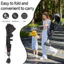 Baby Portable Stroller, Cool Kids Lightweight Travel Stroller with Carrier for Walking, Shopping, and Playgrounds