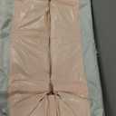 Ice Bath Tub No Installation 47" Oval Portable Bathtub for Shower Stall, Foldable Hot Cold Plunge Tub for Adults, Folding Large Baths at Home Outdoor Indoor (Blue, 47.2"22.8"20.8")