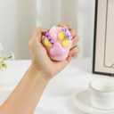 2 x Taba Squishy Cat Paw Squeeze Toys,Sensory Fidget Toy for Your Best Mellow and Chill,Party Favors, Birthday Gift, Squishy Toys for Adults (Taro Puree Purple)