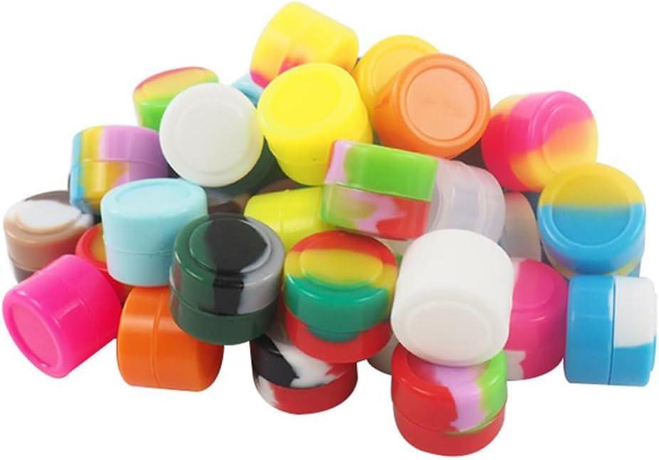 2ml Silicone Wax Concentrate Containers Non-stick Jars Multi-use (15)