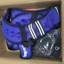 ZELUS Weighted Vest, 6lb/8lb/12lb/16lb/20lb/25lb/30lb Weight Vest with Reflective Stripe for Workout, Strength Training, Running, Fitness, Muscle Building, Weight Loss, Weightlifting (Violet)