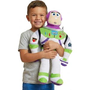 Jay Franco Kids Toy Story Plush Pillow Buddy - Large Ultra-Soft Stuffed Plushie & Cozy Pillow, Official Licensed Product, 22 Inches, Multi - Toy Story Buzz Lightyear