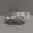 RENERSHOW Grey Bob Short Wigs for White Women Ombre Gray Bob Wig with Bangs Straight Bob Haircuts Heat Synthetic Wigs for Old Lady Average Size Wig