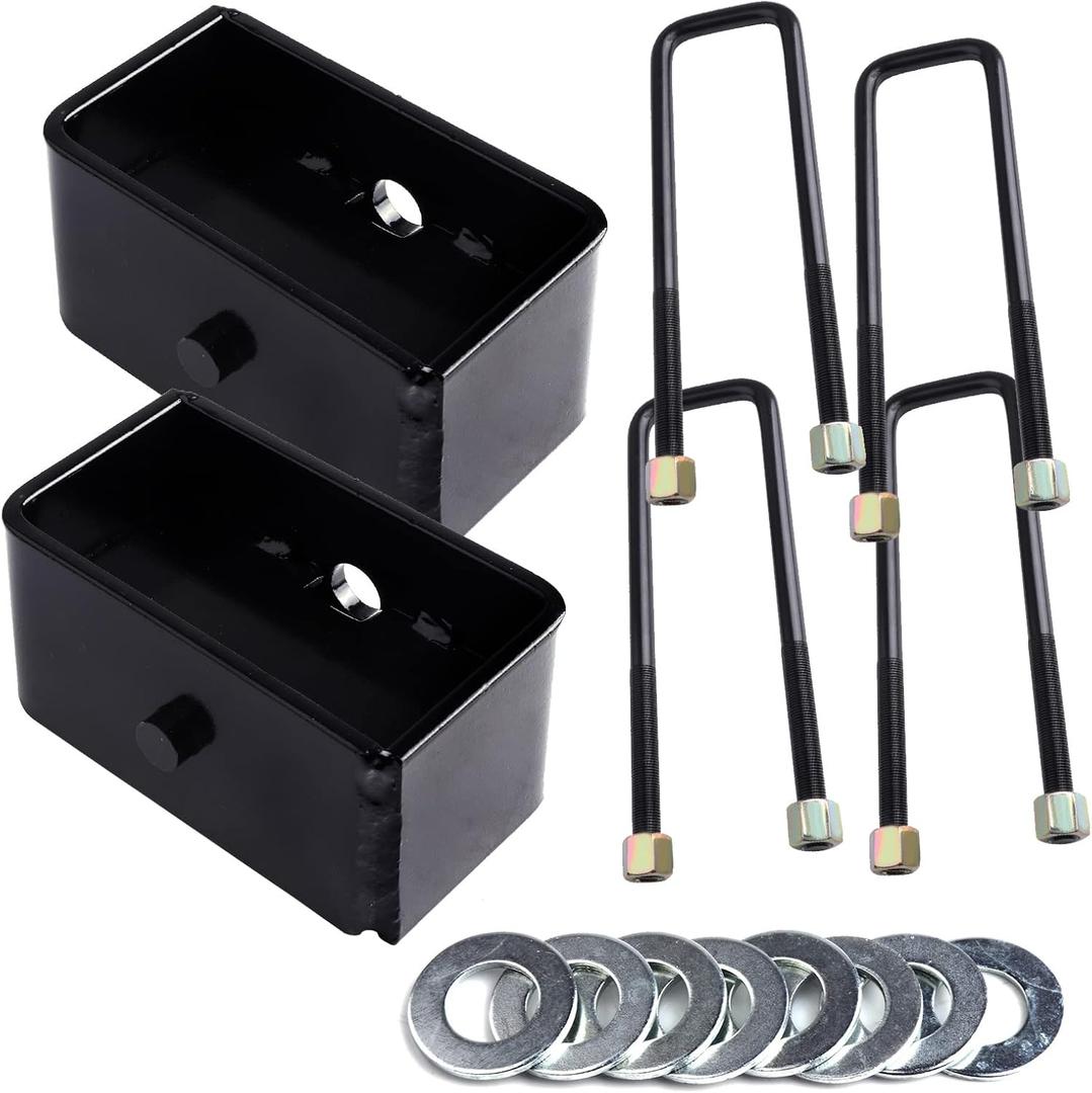 ECCPP 3 inch Replacement for Lift Blocks Raise Vehicle 3" Rear Leveling Lift Kit fits for Chevrolet for Silverado 1500 for GMC for Sierra 1500 1999-2020