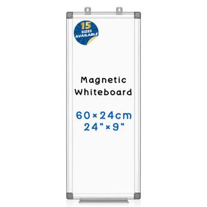 SWANCROWN Magnetic Whiteboard, 9 x 24 in, Long Dry Erase Board, to to List