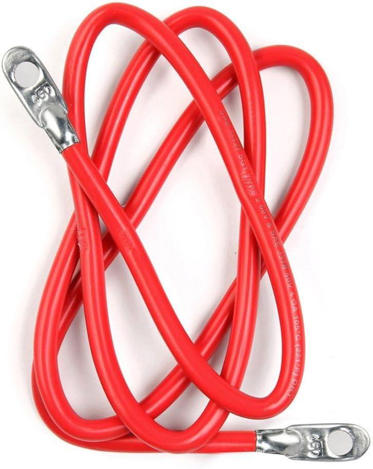 CABLE BATT SS 4 GA 40' R