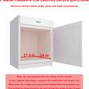 Sikarou Pull Out Cabinet Organizer 20" W x 21" D, Heavy Duty Kitchen Cabinet Pull Out Shelves, Slide Out Wire Basket for Kitchen Cabinets, Bathroom, Pantry, Chrome Finish