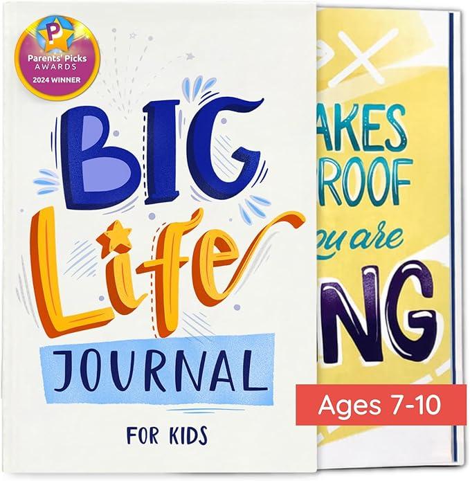 Big Life Journal  Second Edition: A Growth Mindset Guided Journal for Children – Interactive Journal and Goal Planner for Kids – Guided Journal for Kids with Prompts