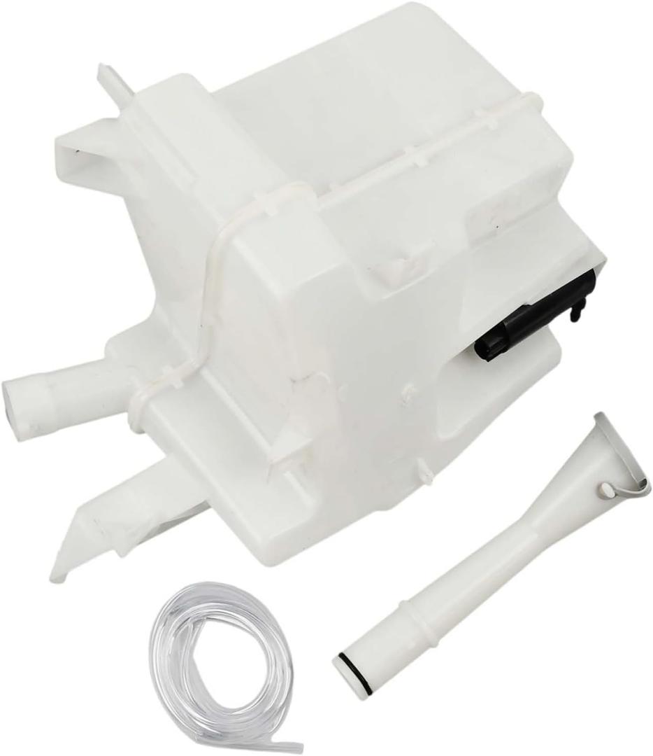 28910-ZN50A 28910JA000 Windshield Washer Fluid Reservoir Tank Fit for Nissan Altima 2007-2013 | Maxima 2009-2014 w/(Washer Pump Motor+Filler Neck Inlet+Pipe Hose+Cap) 28910ZN50APFM NI1288145
