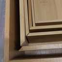 6 Pcs Bamboo Buffet Risers, 10" 9" 8" 7.5" 6.7" 6", Large Food Risers for Buffet Table, Cake Cupcake Display Stand Cube Box for Wedding Party Catering Dessert Jewelry Collectibles Home Decor