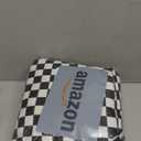 WOOMADA Weekender Overnight Bag for Women, Carry on Shoulder Travel Duffel with Shoes Compartment,Gym Bag with Toiletry Bag (Black Checkerboard)