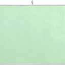 Mint Green Dish Drying Mat for Kitchen Counter Green Drying Mats Ultra Absorbent Reversible Microfiber Kitchen Countertop Protector Dishes Pad Medium 16x18 inch