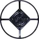 24 Inch Heavy Duty Recliner Chair Swivel Ring Base Kit with 10 inch Swivel Plate, Chair Replacement Parts Bottom Mechanism