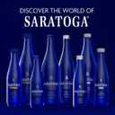 Saratoga Spring Water Bottles, 6 Pack  Still Bottled Water  Recycled PET Plastic Bottles  16 Fl Oz