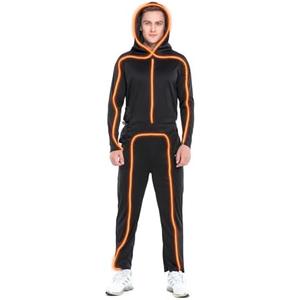 HSCTEK Light-up Adult Stick Figure Costume, Small