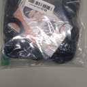 Topcosplay Mens Hair Wig Black Short Curly Fluffy Cosplay Halloween Costume Party Wigs