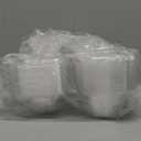 FULING 100 Count Clear Plastic Hinged Food Take Out To-Go Clamshell Containers, 6" W Disposable Takeout Tray for Dessert, Cakes, Cookies, Salads, Pasta, Sandwiches